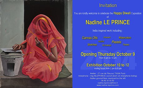 Nadine le Prince - Portes ouvertes 10-12 octobre 2014