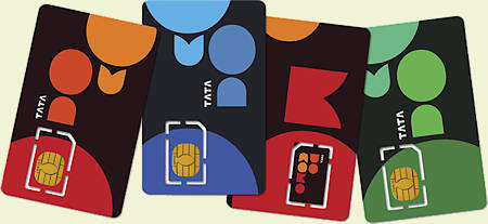 De jolies cartes SIM chez Tata Docomo